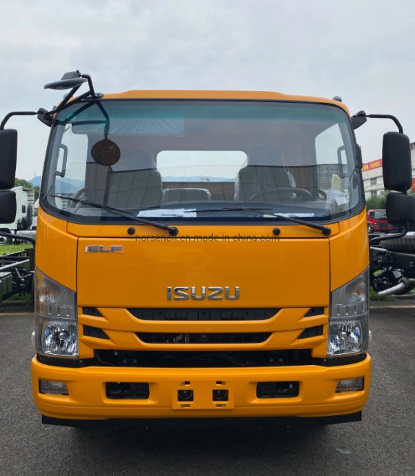 Isuzu 700p 4X2 Single Double Row Cabin Medium Duty Cargo Van Truck with 4HK Engine