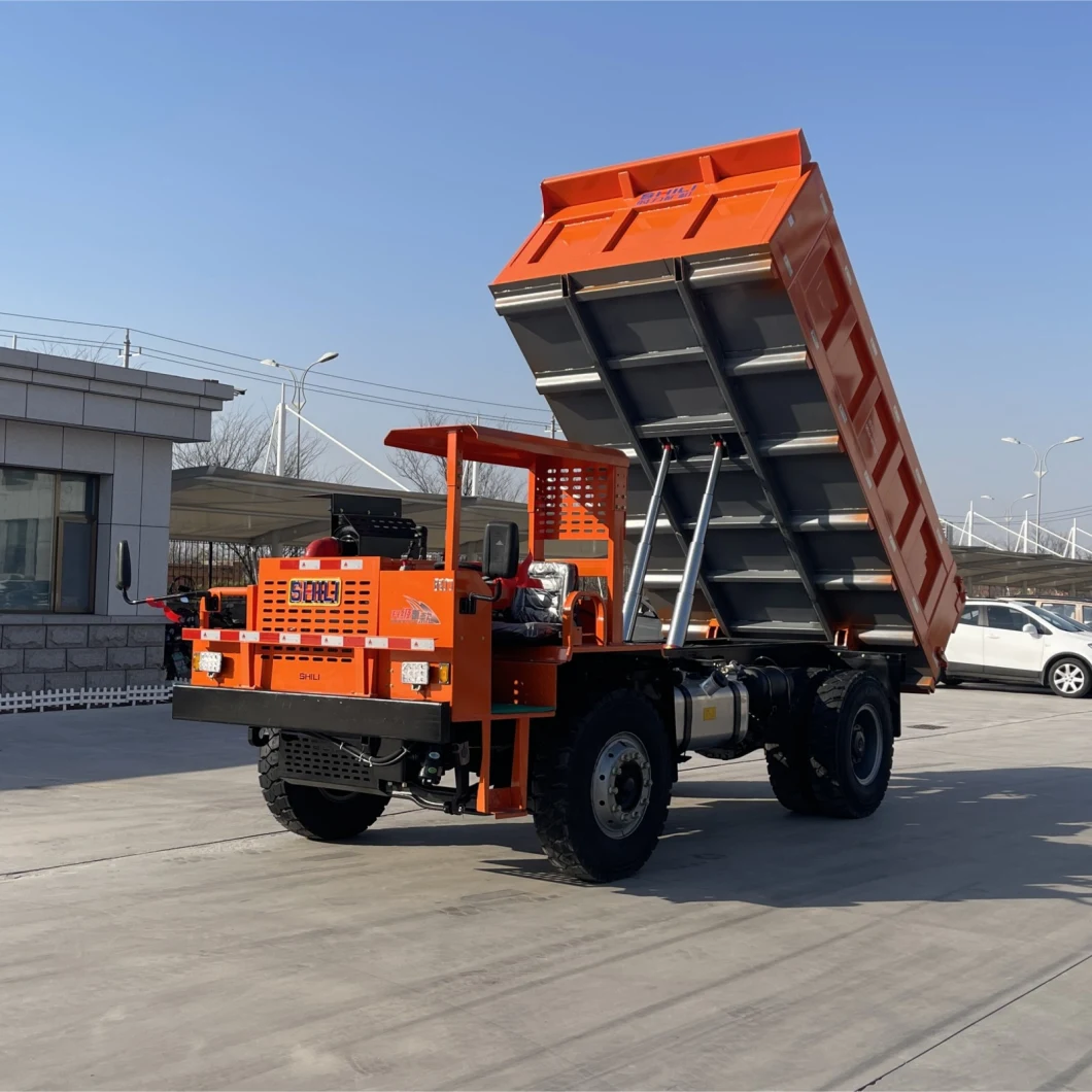 Reliable 6-Wheel 25-Ton Mining Dump Truck for Efficient Material Transport