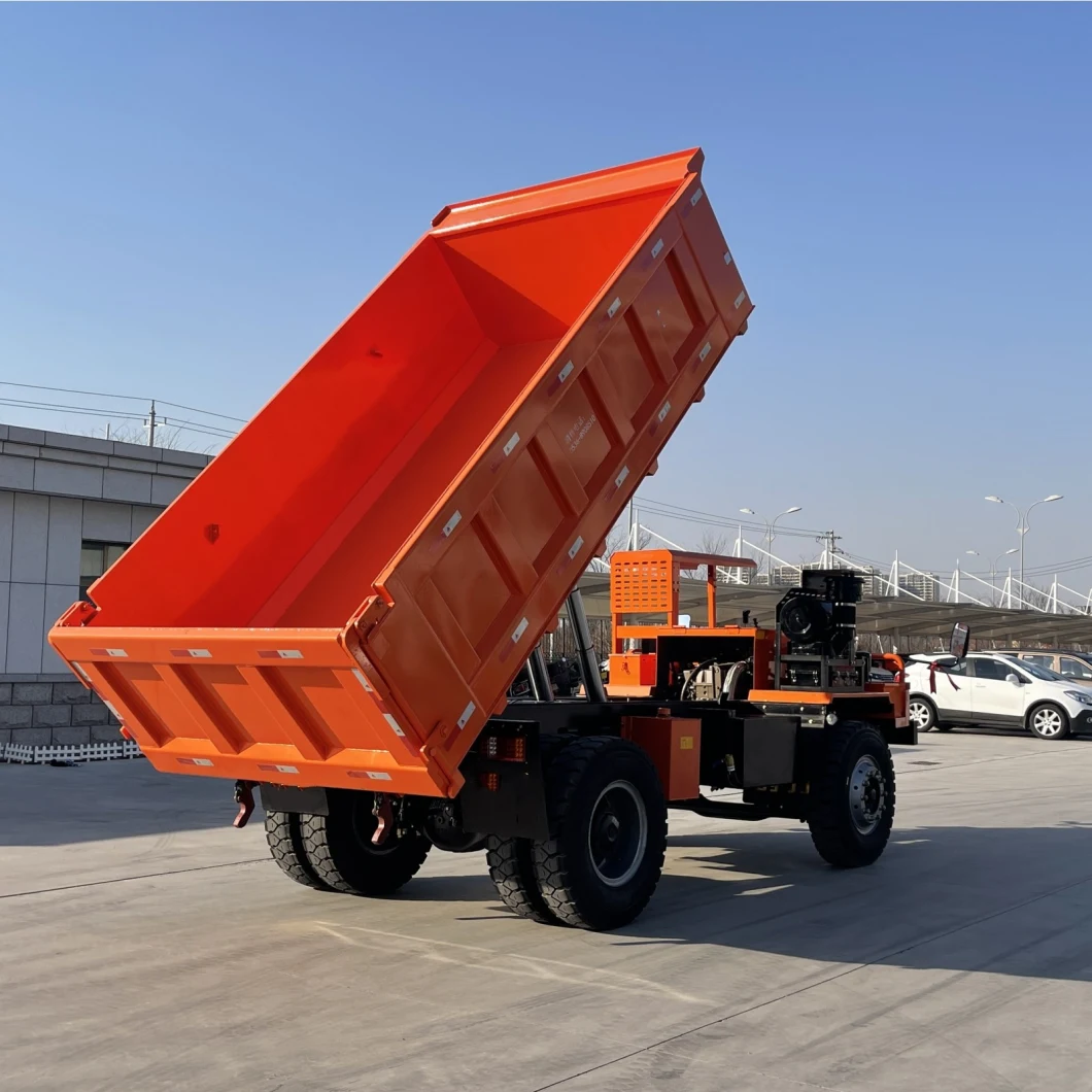 Reliable 6-Wheel 25-Ton Mining Dump Truck for Efficient Material Transport
