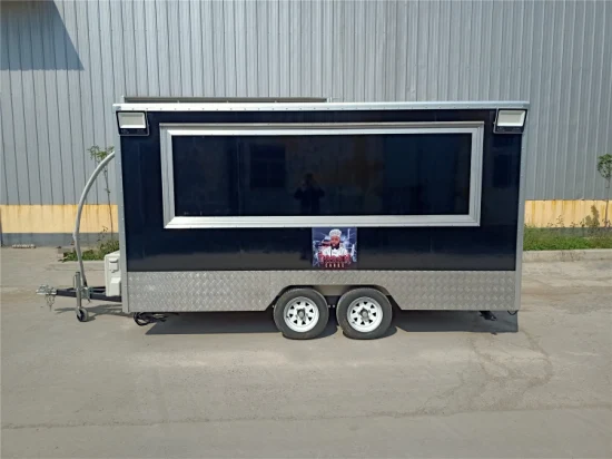Camión de comida con descuento del 50 % de 13 pies Camión de comida móvil Van Camping Camiones de remolque de concesión con DOT Vin