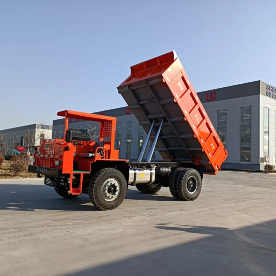 Camión volquete para minería confiable de 6 ruedas y 25 toneladas para un transporte eficiente de materiales