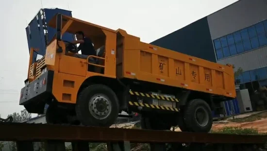 Camión volquete de minería de 16 toneladas personalizado con cabina para equipos de minería de vehículos de transporte