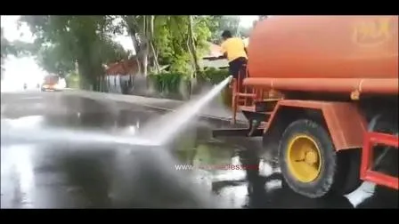 DFAC Cummins Tanque de agua Bowser Cisterna Aspersor Limpieza por aspersión Camión de transporte